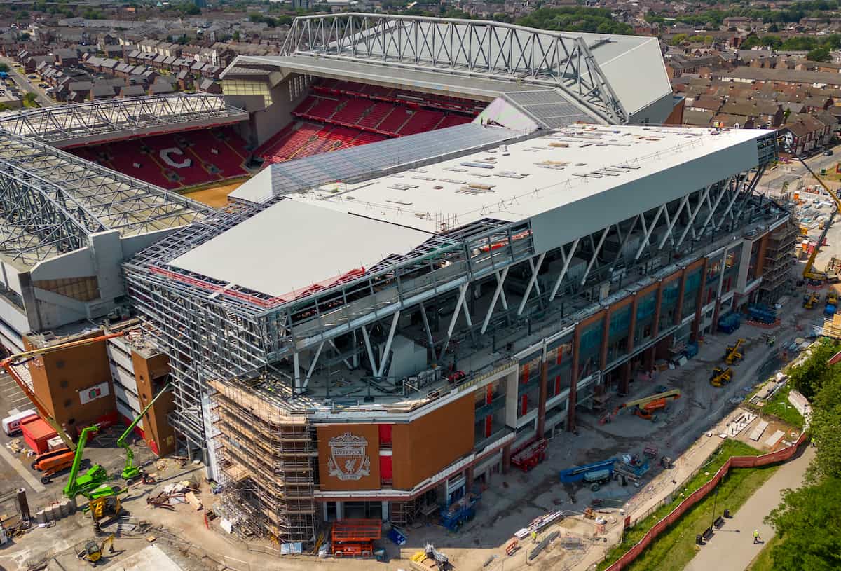 Liverpool FC still planning for Anfield's first home game vs