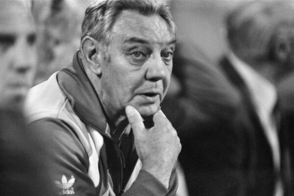 Joe Fagan, Liverpool manager, 1985 (Image: Trinity Mirror / Mirrorpix / Alamy Stock Photo)