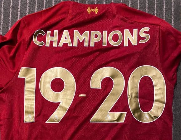 LFC Champions 2020 (Image: James Milner Twitter)