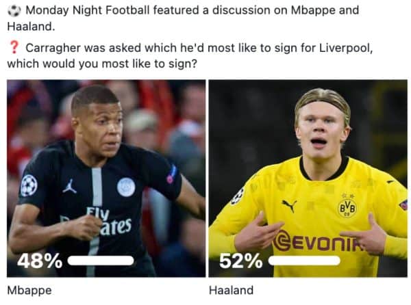 Liverpool fans edge towards “monster” Erling Haaland signing over ...