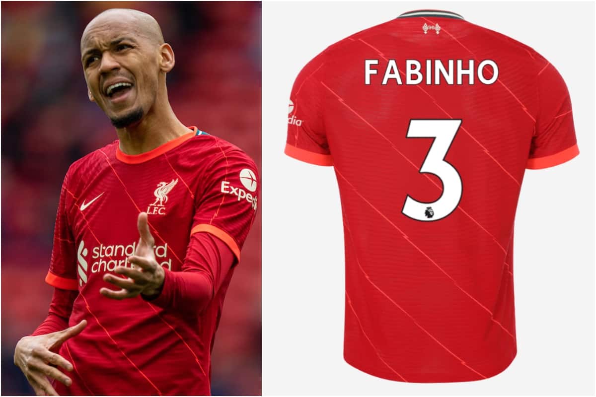 Liverpool FC's top 10 most popular 2021/22 kit names - with 4 shooting
