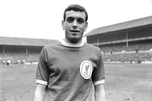 Ian Callaghan Liverpool April 15 1963 Tottenham Hotspur v Liverpool (PA Images / Alamy Stock Photo)