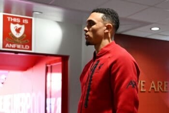 Trent Alexander-Arnold, Anfield tunnel, This Is Anfield sign