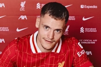 Liverpool Unveil New Signing Florian Wirtz