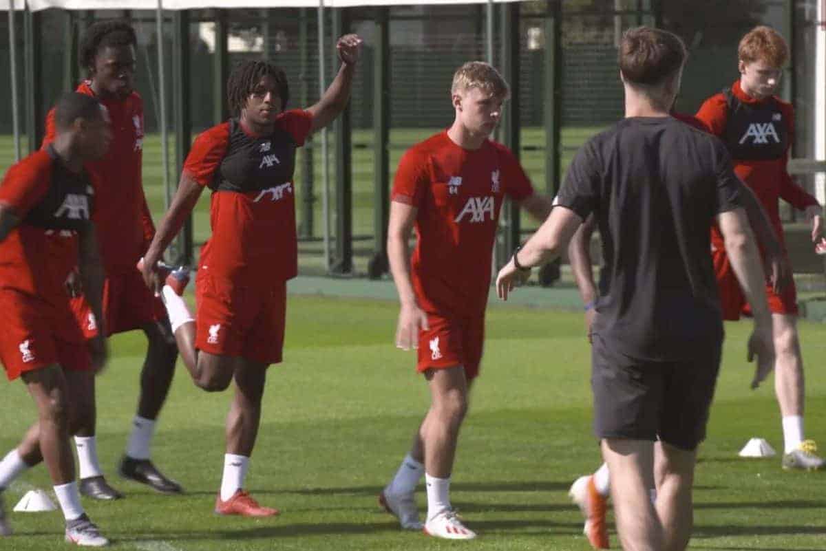 The 9 academy players who have joined Liverpool's pre-season training ...