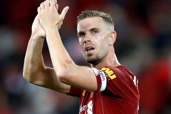 Jordan Henderson is pleased with the Premier League players’ collective effort to help the NHS (PA)