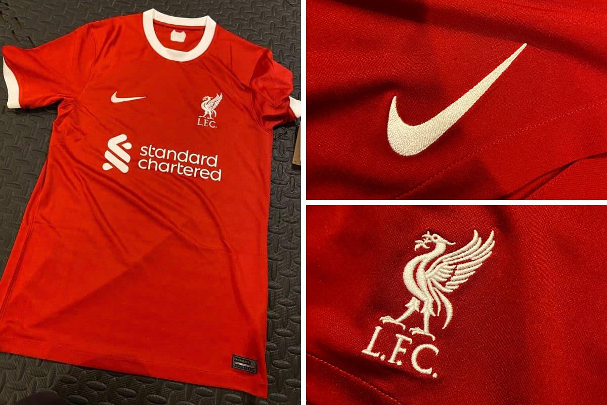 Latest Liverpool kit leak as new home shirt and shorts for 2023/24