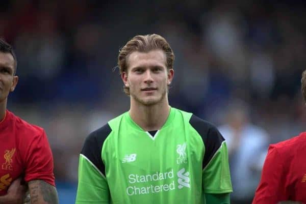 Loris Karius vs. Tranmere Rovers. Credit: Propaganda