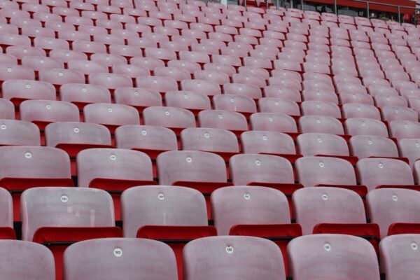 Anfield seats. Main stand. General. 2024
