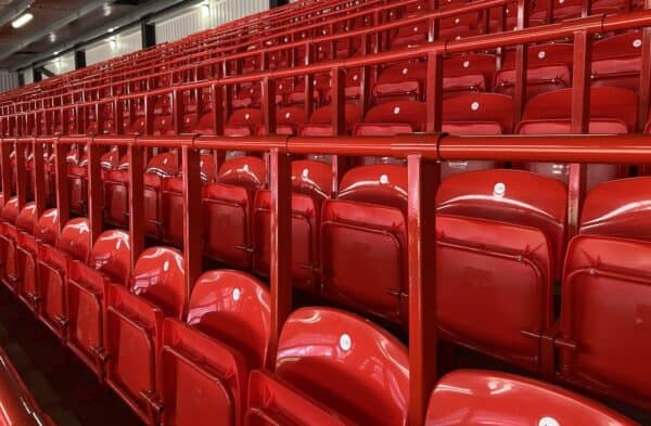 Anfield, Kop, rail seating (Image: This Is Anfield)