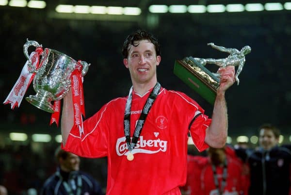 Robbie Fowler, MOTM, Worthington Cup Final, Cardiff, 2001 (Allstar Picture Library Ltd / Alamy Stock Photo)