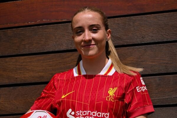 Liverpool FC Women complete the signing of Kirsty Maclean. July 2025.