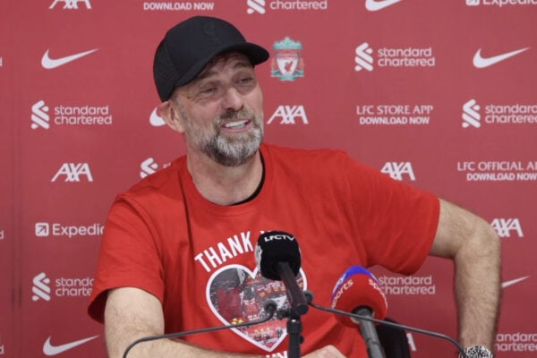 Jurgen Klopp's final press conference. May 19, 2024