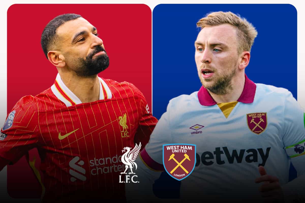 Liverpool vs. West Ham: Team news, referee, lineups and TV information