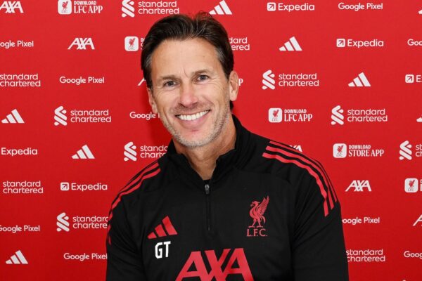 Liverpool FC Women announce Gareth Taylor as their new manager at AXA Melwood Training Centre, 07/08/25. Photo: Nick Taylor/LFC