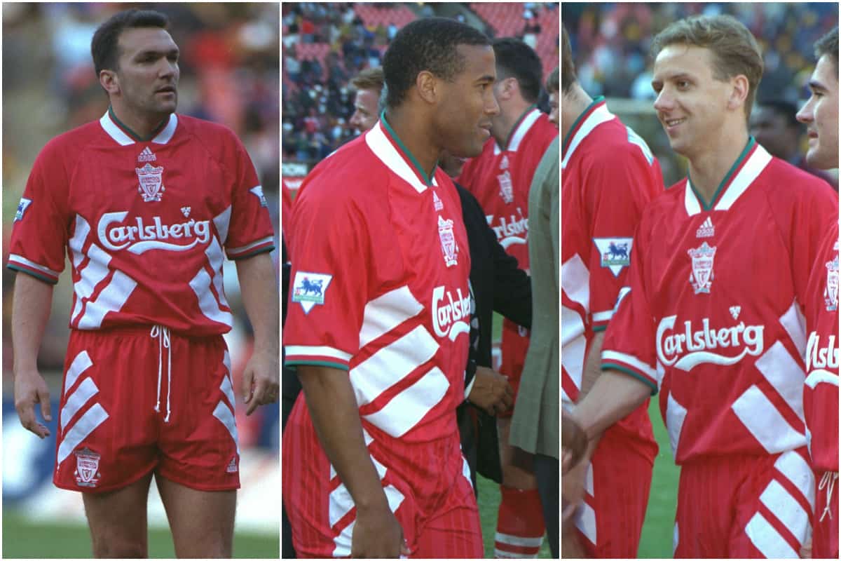 liverpool 90s kits