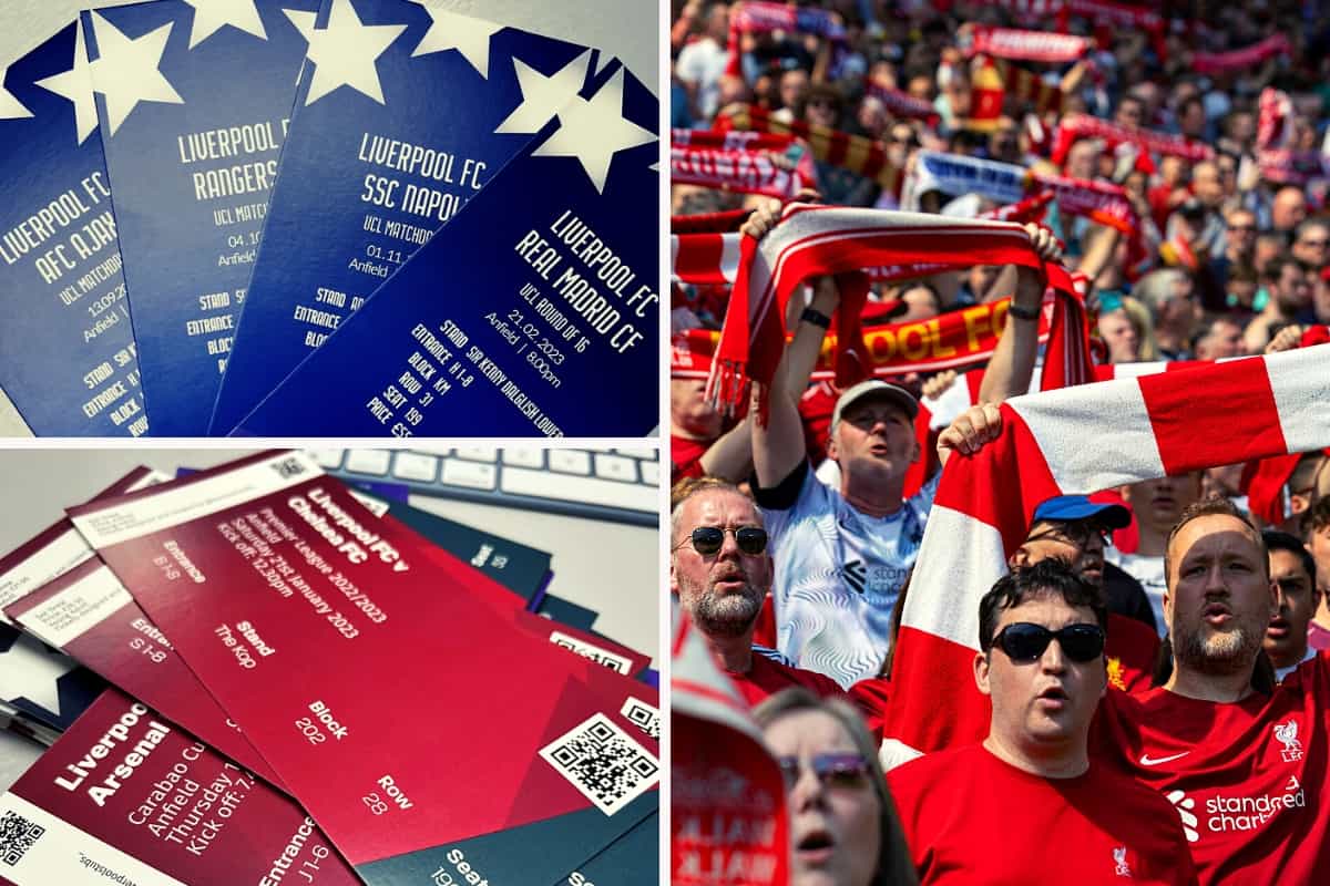 No ticket stub? Liverpool fans now have a solution to their collection – Liverpool FC