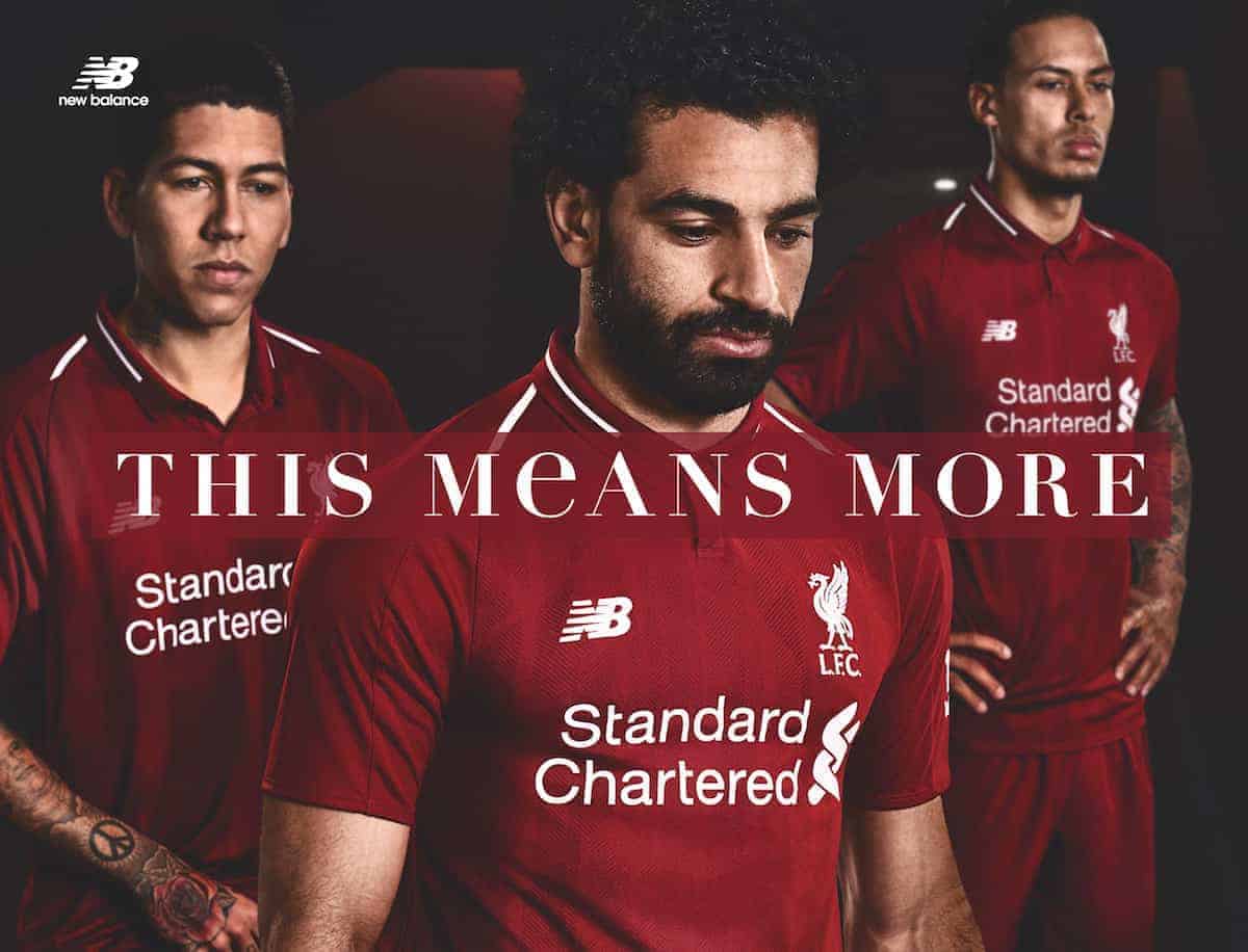 liverpool kit 2018