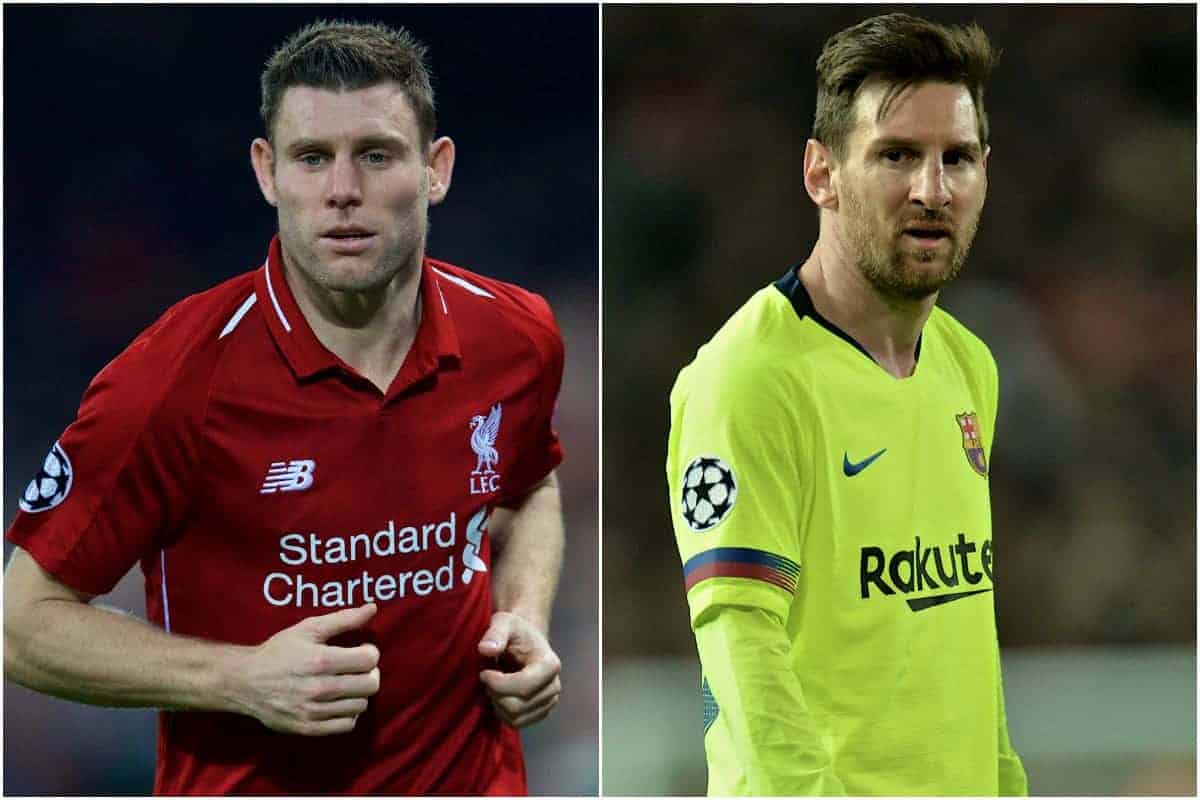 messi in liverpool jersey