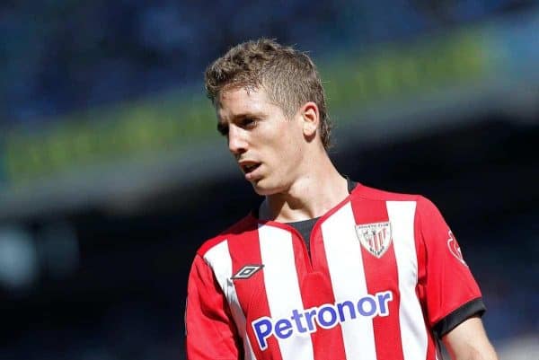 02.10.2011, Stadion Anoeta, San Sebastian Donostia, ESP, Primera Division, Real Sociedad vs Athletic Bilbao, im Bild Athletic de Bilbao's Iker Muniain // during Primera Division football match between Real Sociedad and Athletic Bilbao at Anoeta stadium in San Sebastian Donostia, Spain on 2/10/2011. EXPA Pictures © 2011, PhotoCredit: EXPA/ Alterphoto/ Acero +++++ ATTENTION - OUT OF SPAIN/(ESP) +++++