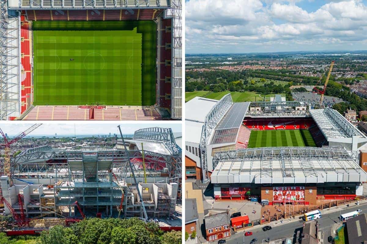 23 new photos of Anfield with £80 million expansion and new pitch - Liverpool FC - This Is Anfield