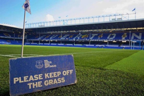 LIVERPOOL, ENGLAND - Sunday, October 4, 2015: A general view of Everton's Goodison Park before the Premier League match against Liverpool, the 225th Merseyside Derby. (Pic by David Rawcliffe/Propaganda)c