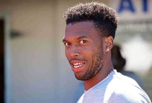 SAN FRANCISCO, USA - Thursday, July 21, 2016: Liverpool's Daniel Sturridge takes a cruise to Alcatraz Island from Pier 33 to visit the prison on day one of the club's USA Pre-season Tour. (Pic by David Rawcliffe/Propaganda)