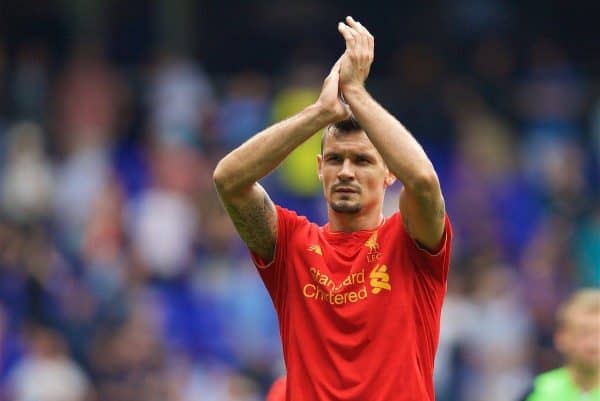 LONDON, ENGLAND - Saturday, August 27, 2016: Liverpool's Dejan Lovren after the 1-1 draw with Tottenham Hotspur during the FA Premier League match at White Hart Lane. (Pic by David Rawcliffe/Propaganda)