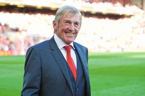 LIVERPOOL, ENGLAND - Saturday, September 10, 2016: Former Liverpool player Kenny Dalglish before the FA Premier League match against Leicester City at Anfield. (Pic by David Rawcliffe/Propaganda)