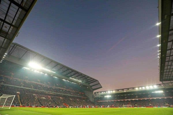 LIVERPOOL, ENGLAND - Saturday, November 26, 2016: Liverpool take on Sunderland during the FA Premier League match at Anfield. (Pic by David Rawcliffe/Propaganda)