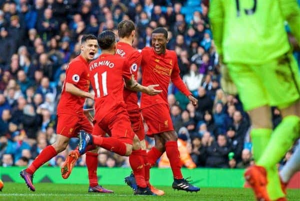 Man City defeat 10-man Liverpool 5-0