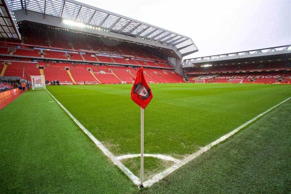 LIVERPOOL, ENGLAND - Saturday, April 1, 2017: Liverpool's new Main Stand general image. (Pic by David Rawcliffe/Propaganda)