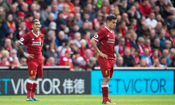 Firmino, Coutinho, Liverpool vs Burnley