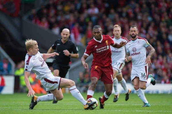 Sturridge, Liverpool vs Burnley