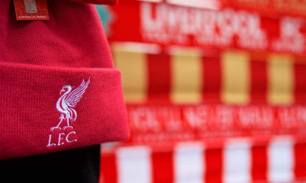 Liverpool Anfield scarves, matchday