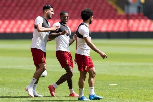 Image result for LIVERpool training ucl