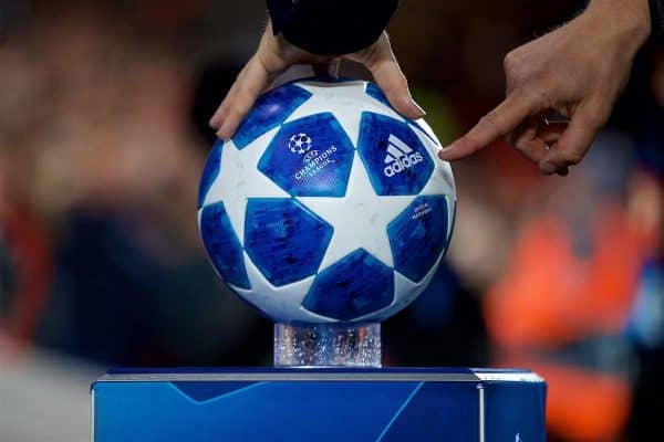 Adidas, Champions League ball, general, matchday (Pic by David Rawcliffe/Propaganda)