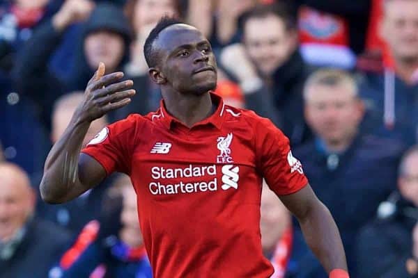 LIVERPOOL, ENGLAND - Saturday, October 27, 2018: Liverpool's xxxx during the FA Premier League match between Liverpool FC and Cardiff City FC at Anfield. (Pic by David Rawcliffe/Propaganda)