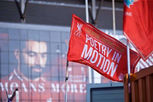 Liverpool flag, Anfield, general (Pic by David Rawcliffe/Propaganda)