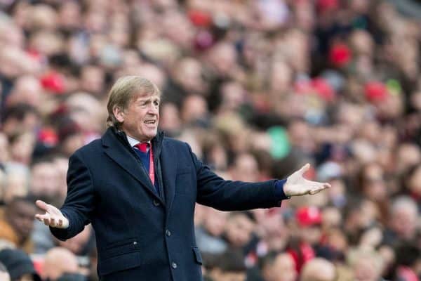 LIVERPOOL, ENGLAND - Saturday, March 23, 2019: Liverpool's manager Sir Kenny Dalglish during the LFC Foundation charity match between Liverpool FC Legends and Milan Glorie at Anfield. (Pic by Paul Greenwood/Propaganda)
