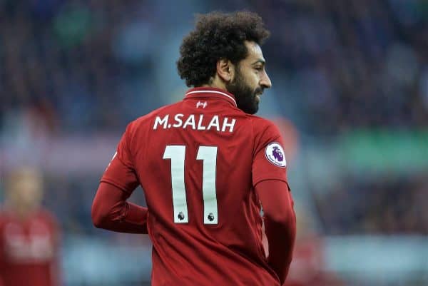 NEWCASTLE-UPON-TYNE, ENGLAND - Saturday, May 4, 2019: Liverpool's Mohamed Salah during the FA Premier League match between Newcastle United FC and Liverpool FC at St. James' Park. (Pic by David Rawcliffe/Propaganda)