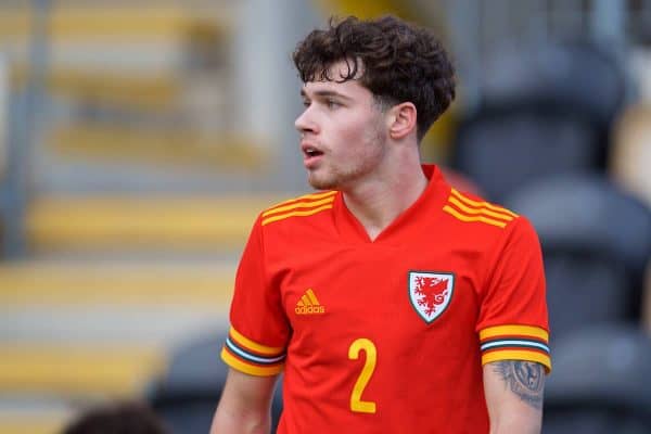 NEWPORT, WALES - Wednesday, November 13, 2019: Wales' Neco Williams during the UEFA Under-19 Championship Qualifying Group 5 match between Wales and Poland at Rodney Parade. (Pic by David Rawcliffe/Propaganda)