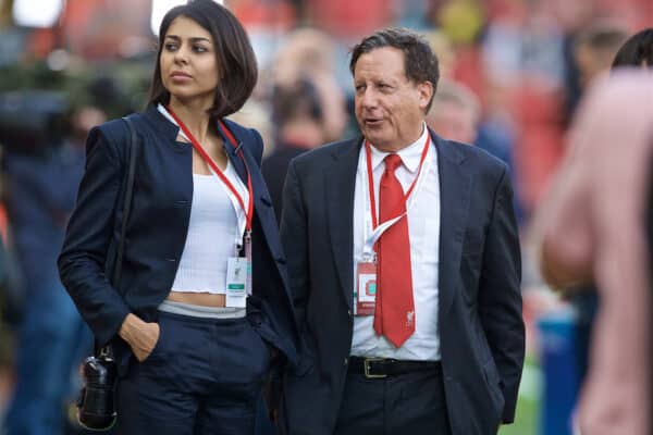 LIVERPOOL, ENGLAND - Friday, August 9, 2019: Liverpool's co-owner and NESV Chairman Tom Werner during the opening FA Premier League match of the season between Liverpool FC and Norwich City FC at Anfield. (Pic by David Rawcliffe/Propaganda)