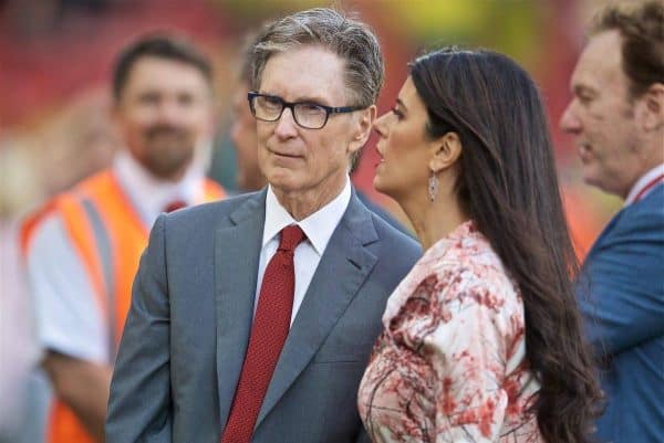 LIVERPOOL, ENGLAND - Friday, August 9, 2019: Liverpool's owner John W. Henry during the opening FA Premier League match of the season between Liverpool FC and Norwich City FC at Anfield. (Pic by David Rawcliffe/Propaganda)