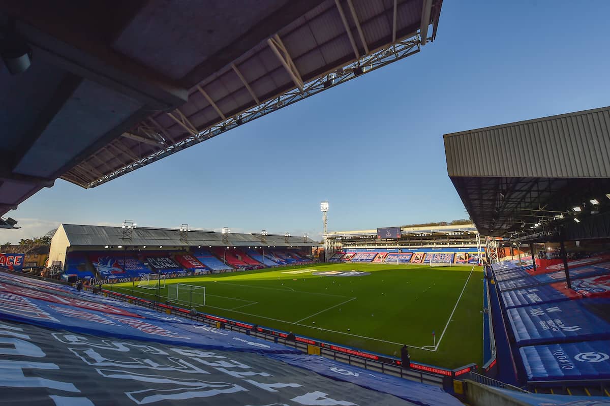 LONDON, ENGLAND - Saturday, December 19, 2020: A general view of Selhurst Park before the FA Premier League match between Crystal Palace FC and Liverpool FC. (Pic by David Rawcliffe/Propaganda)