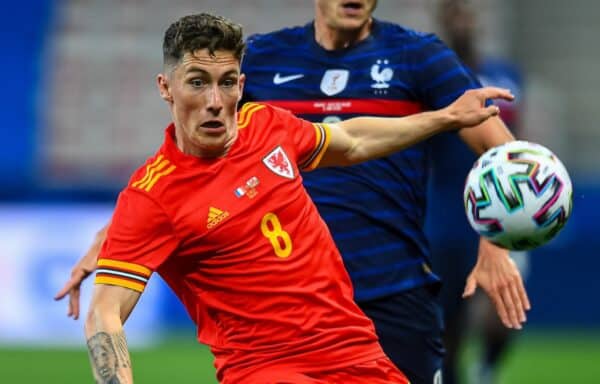 NICE, FRANCE - Wednesday, June 2, 2021: Wales' Harry Wilson during an international friendly match between France and Wales at the Stade Allianz Riviera ahead of the UEFA Euro 2020 tournament. (Pic by Simone Arveda/Propaganda)