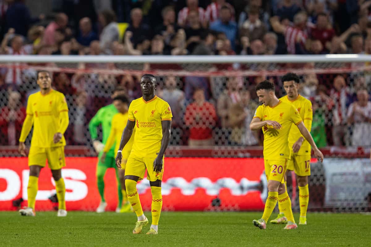 Liverpool f.c. lwn brentford fc