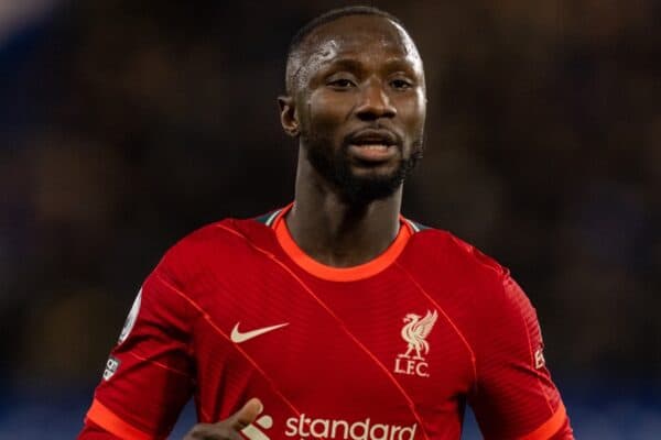 LONDON, ENGLAND - Sunday, January 2, 2022: Liverpool's Naby Keita during the FA Premier League match between Chelsea FC and Liverpool FC at Stamford Bridge. (Pic by David Rawcliffe/Propaganda)