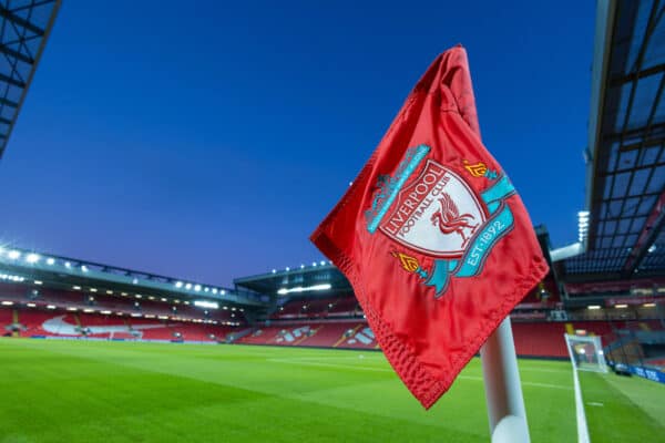 Liverpool, Anfield, corner flag, general (Pic by David Rawcliffe/Propaganda)