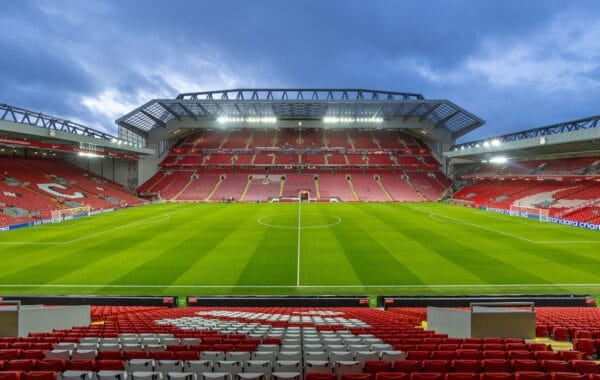 LIVERPOOL, ENGLAND - Thursday, February 10, 2022: A general view before the FA Premier League match between Liverpool FC and Leicester City FC at Anfield. (Pic by David Rawcliffe/Propaganda)